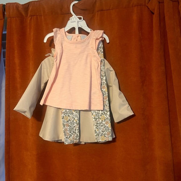 Kids Beige Trench Coat - Picture 2 of 2